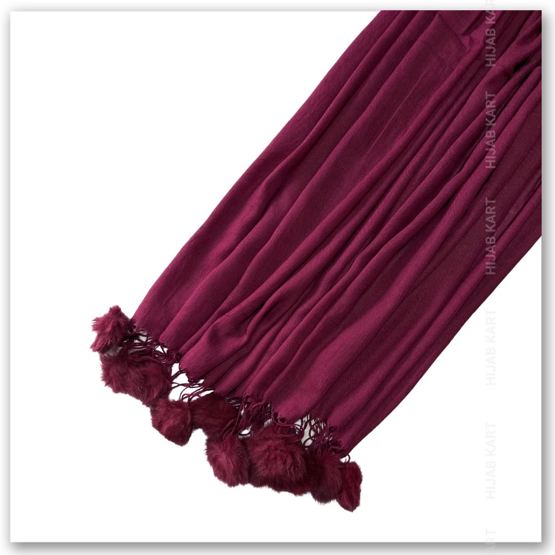 Cotton Puffy Faux Hijab