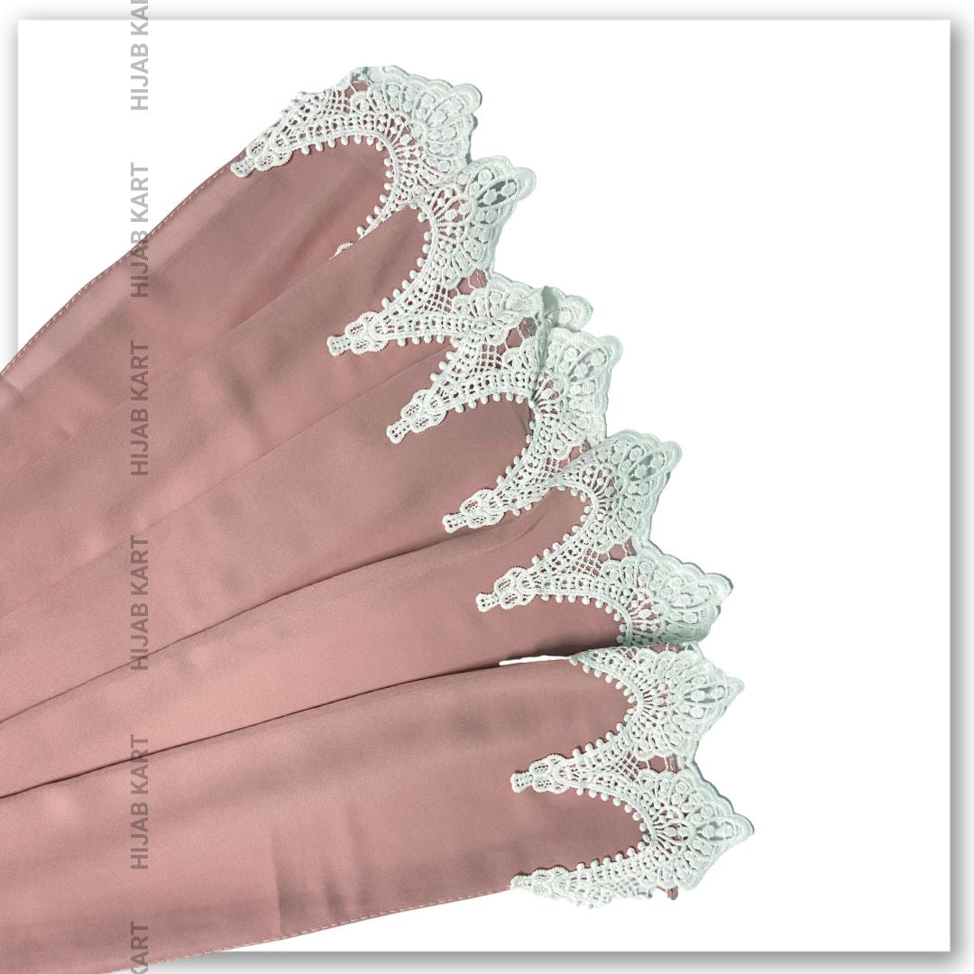 Lace Georgette Hijab
