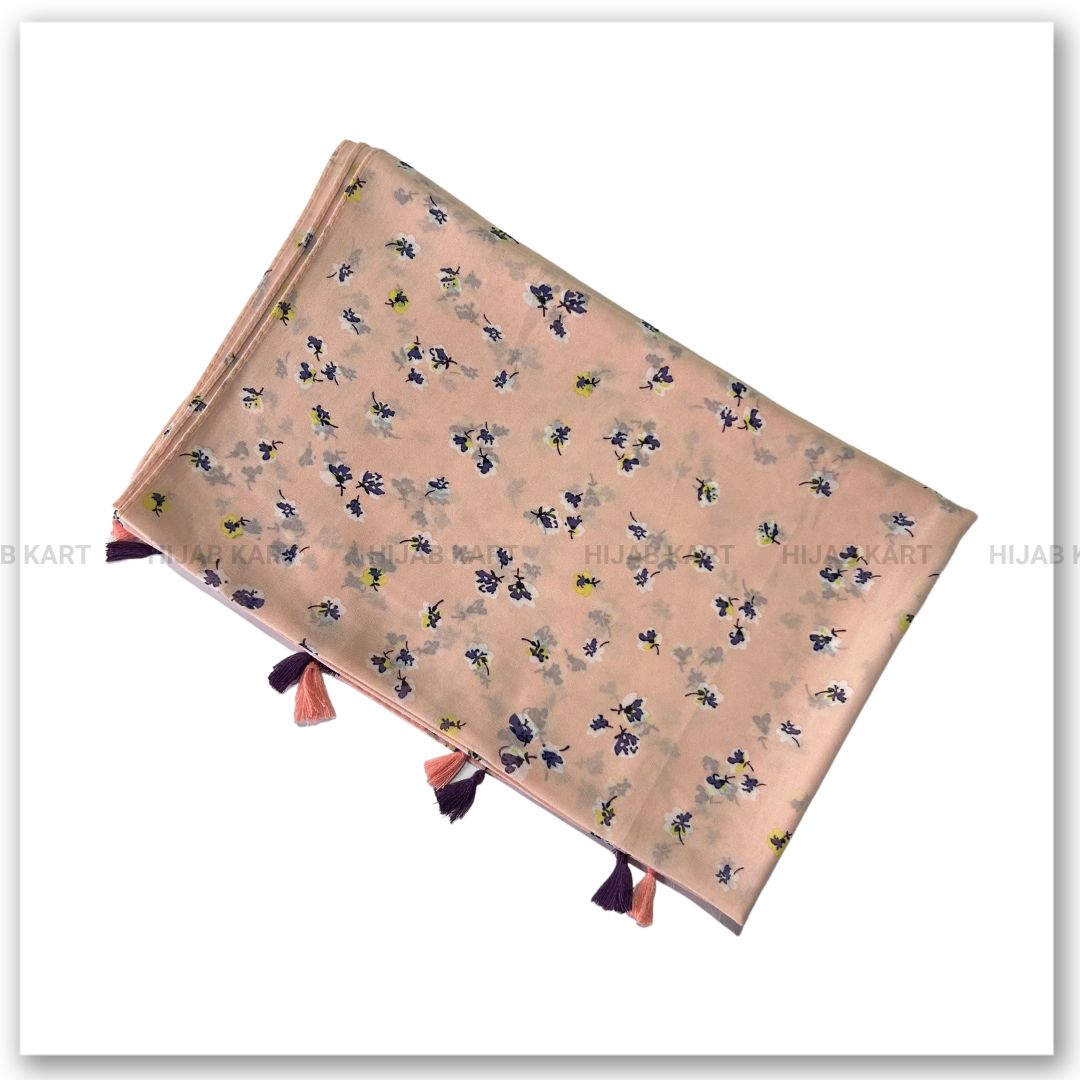 Summer Floral Chiffon Hijab