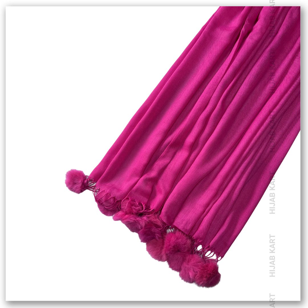 Cotton Puffy Faux Hijab