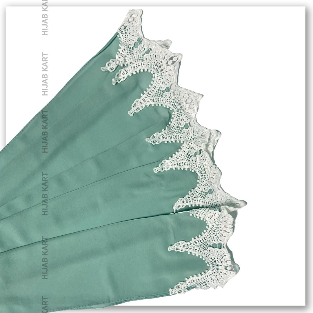 Lace Georgette Hijab