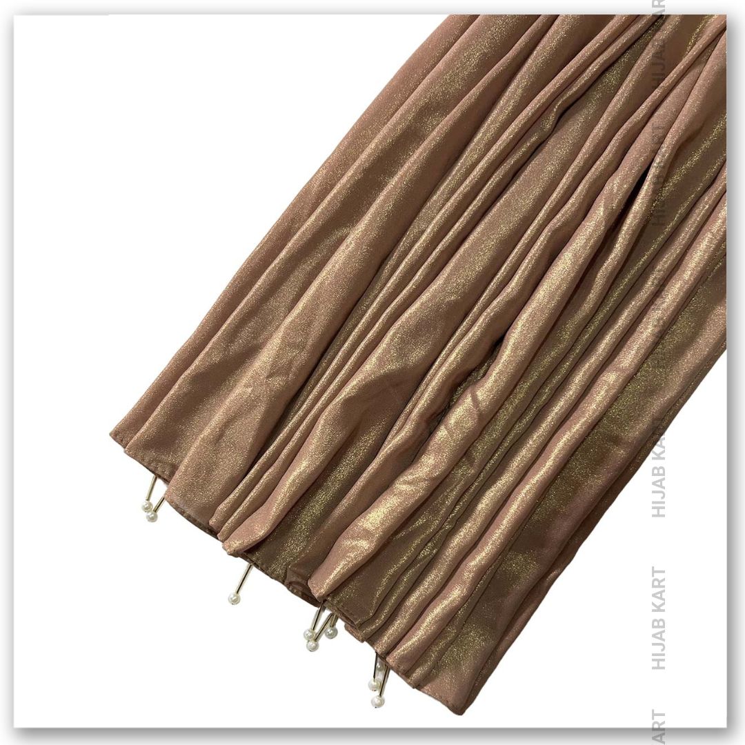 Shimmer Georgette Pearl Hijab