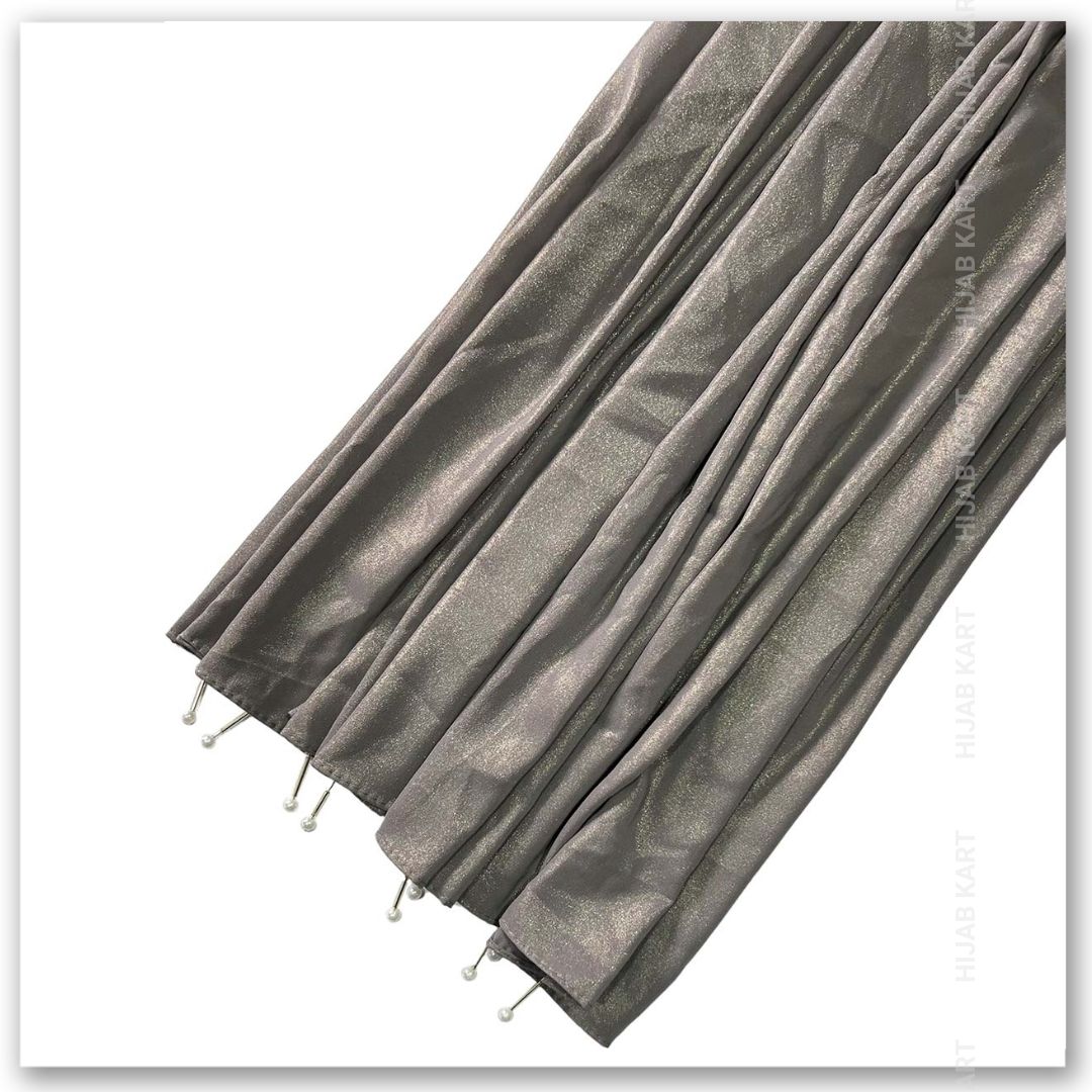 Shimmer Georgette Pearl Hijab