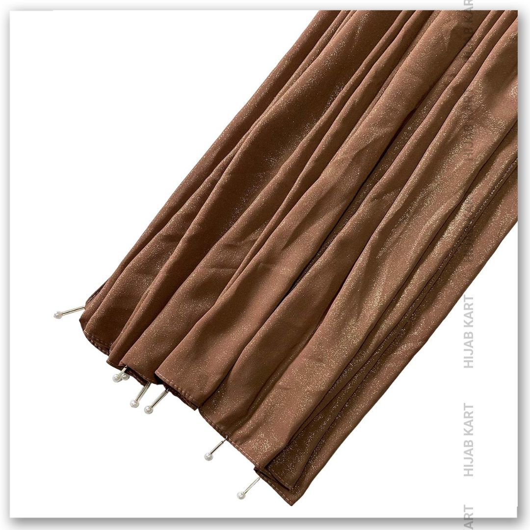 Shimmer Georgette Pearl Hijab