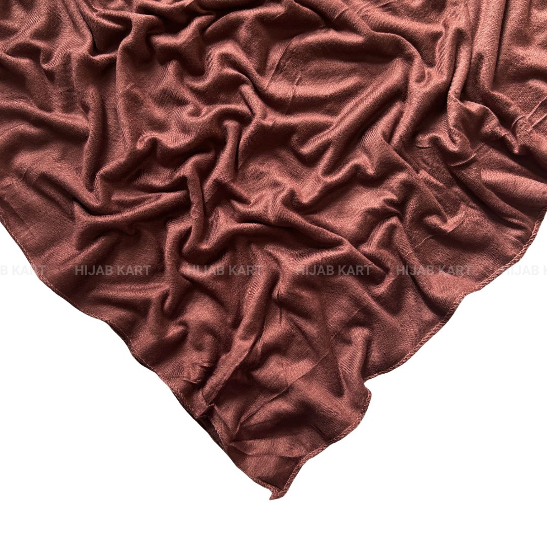 Brick Brown-Premium Modal Classic Jersey Hijab