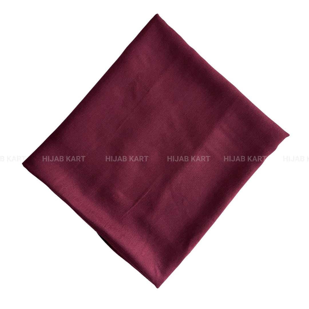 Royal Maroon- Turkish Modal Cotton Hijab