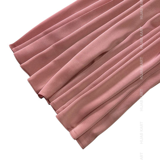 Coral- Premium Bubble Satin Hijab