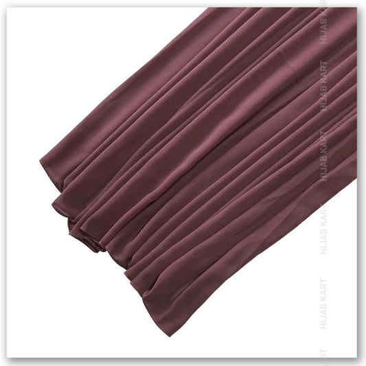 Rosewood Rouge- Premium Malaysian Georgette Hijab
