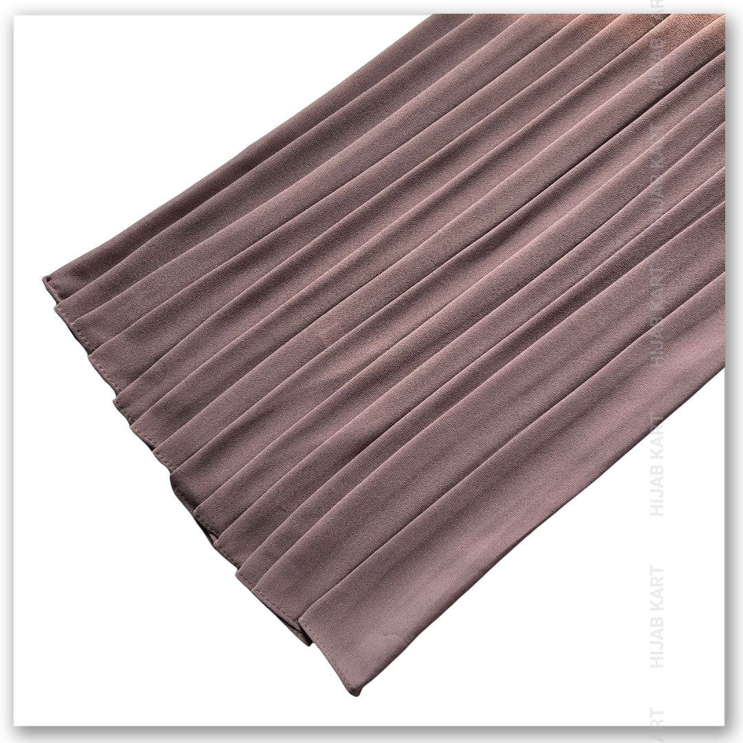 Premium Malaysian Georgette Hijab- Dusty Rose