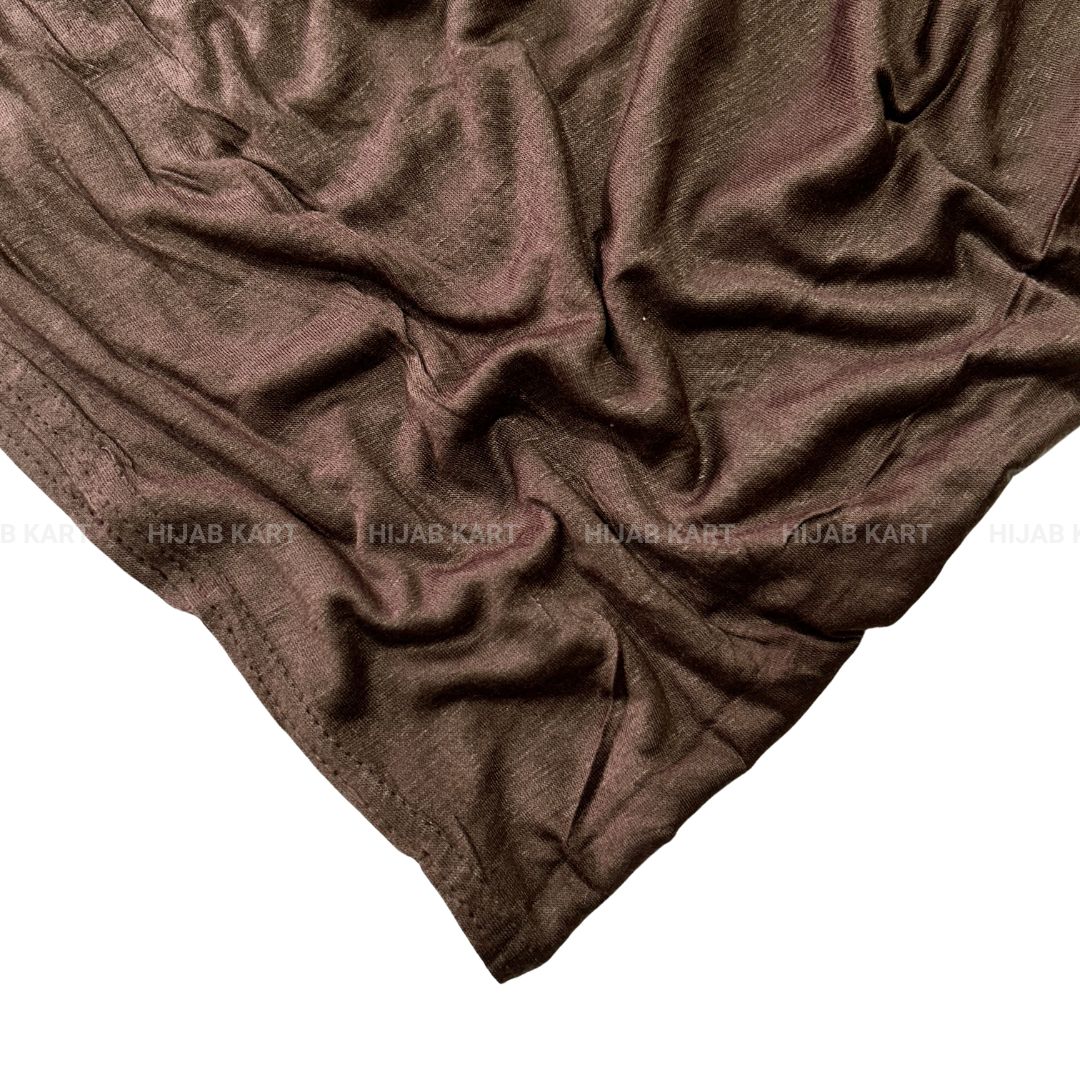 Chocolate Brown- Premium Modal Jersey Hijab