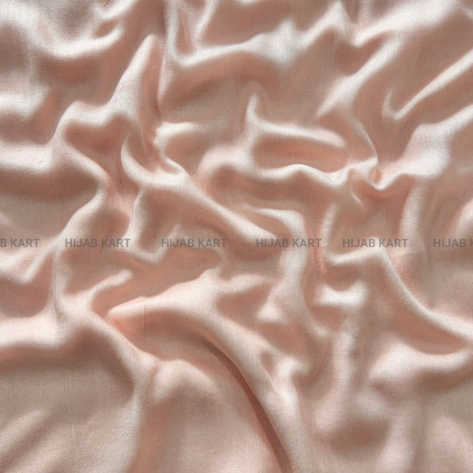 Peach- Turkish Modal Cotton Hijab