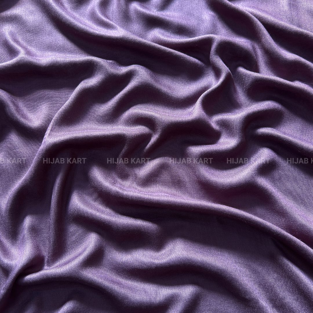 Purple Mauve- Turkish Modal Cotton Hijab