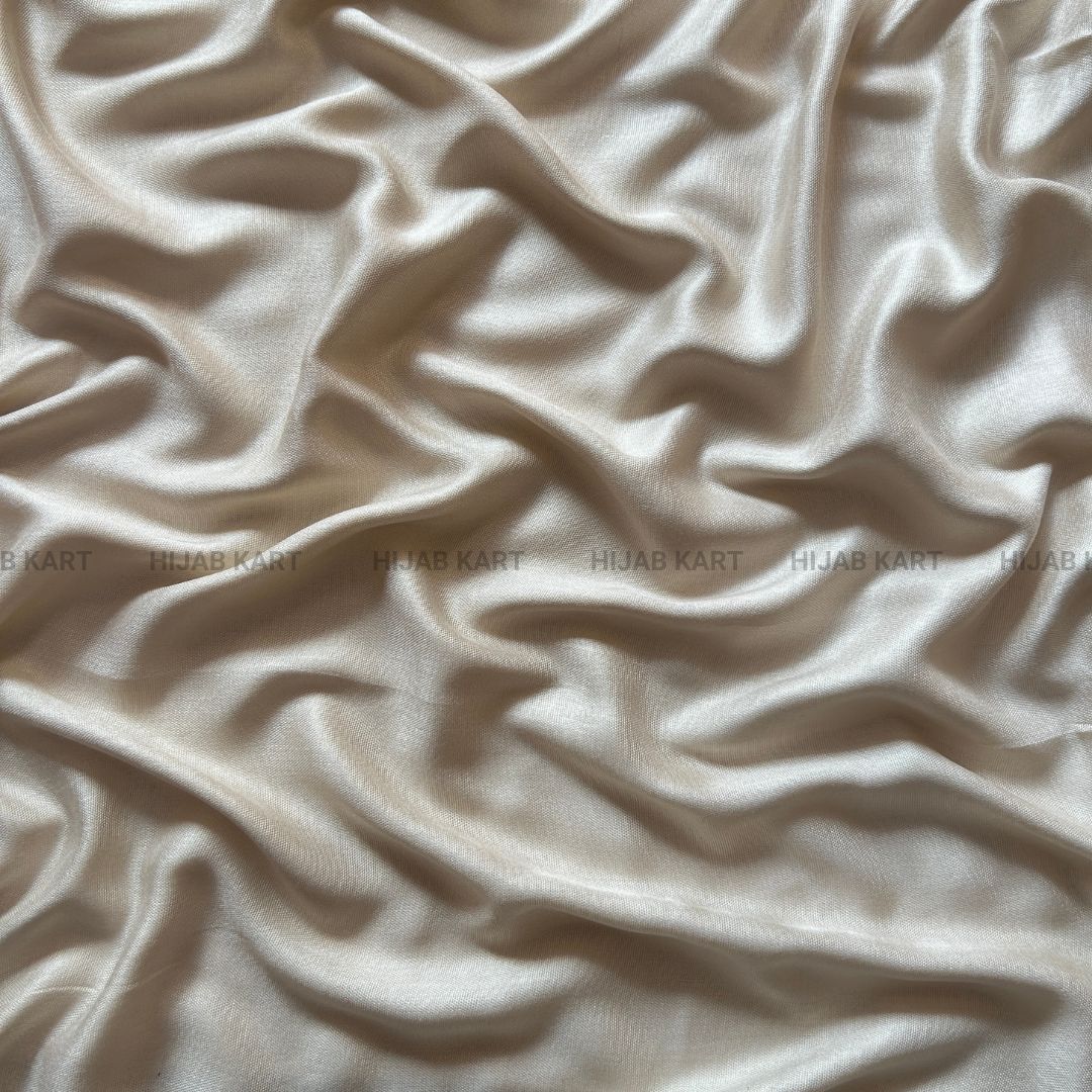 Cream- Turkish Modal Cotton Hijab