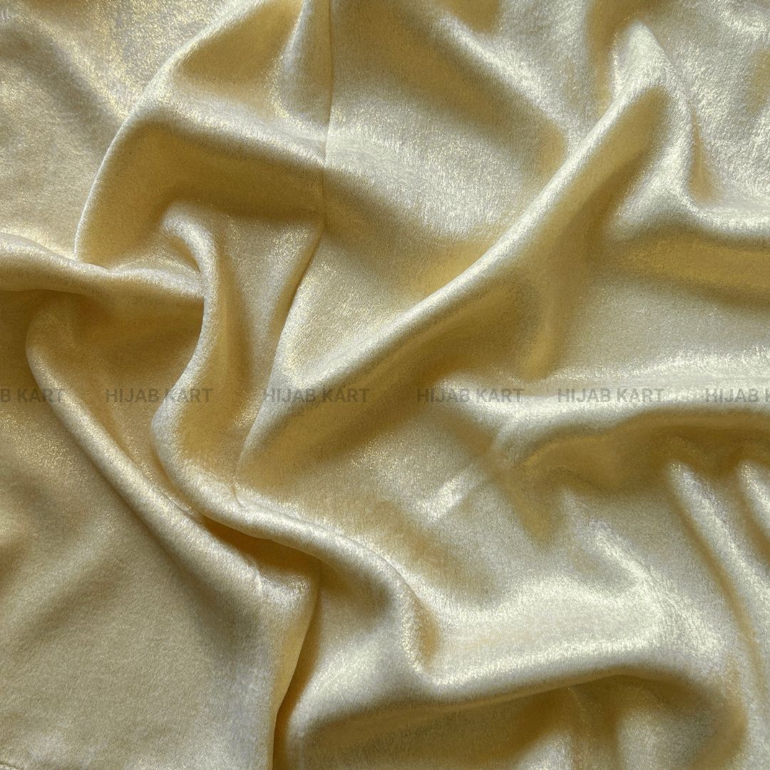 Pearl Gold- Shimmer Dust Georgette Hijab