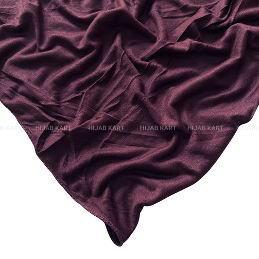 Deep Maroon- Premium Modal Jersey Hijab