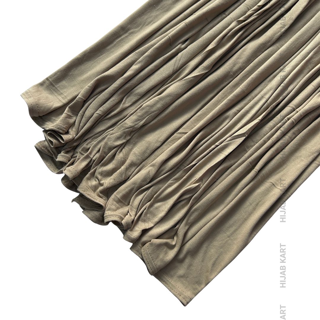 Khaki Brown- Premium Modal Jersey Hijab
