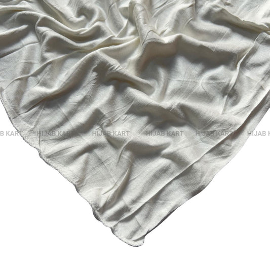 Off-White- Premium Modal Jersey Hijab