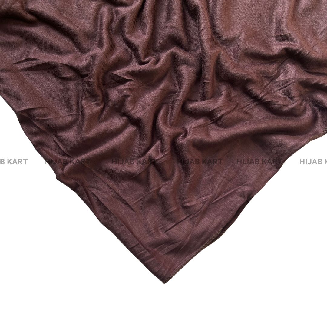 Deep Chocolate Brown- Premium Modal Classic Jersey Hijab