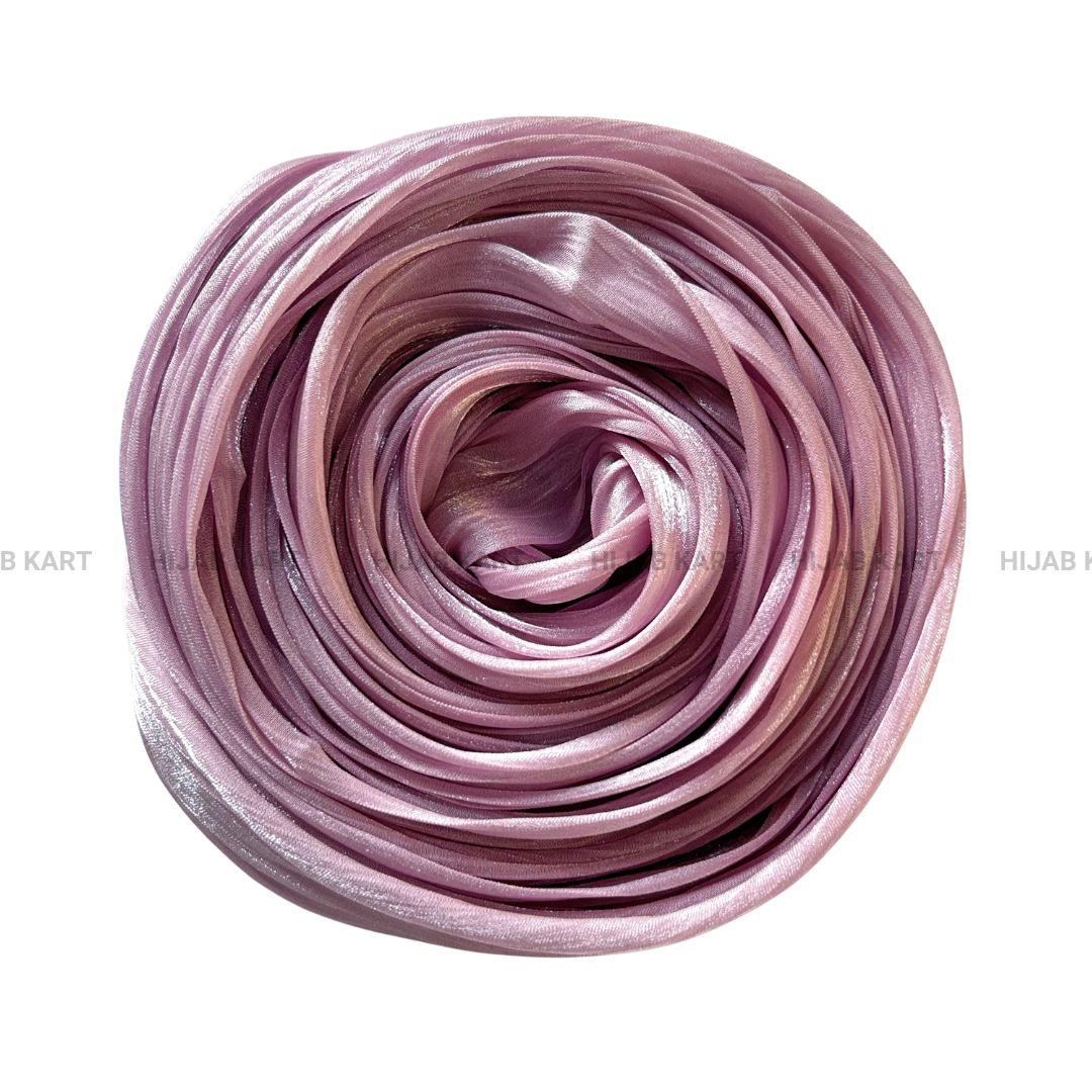 Onion Pink- Flowy Organza Shimmer Hijab
