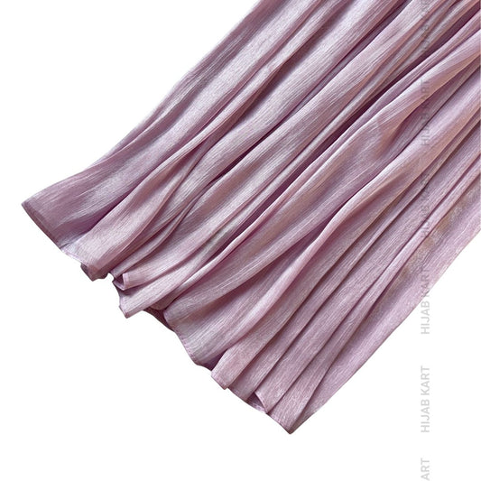 Onion Pink- Flowy Organza Shimmer Hijab