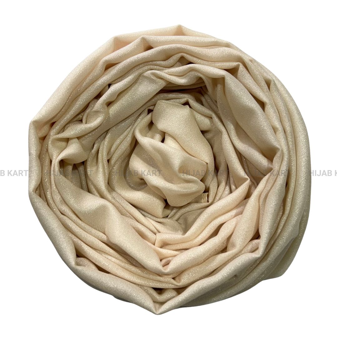 Blanched Almond- Premium Malaysian Shimmer Hijab