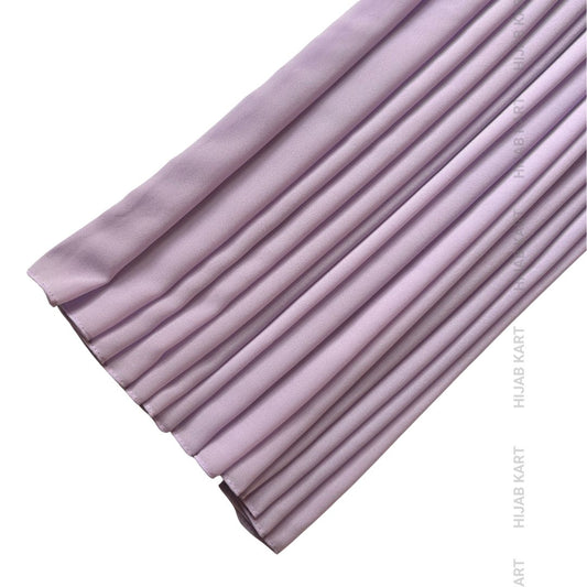 Premium Malaysian Georgette Hijab- Lilac