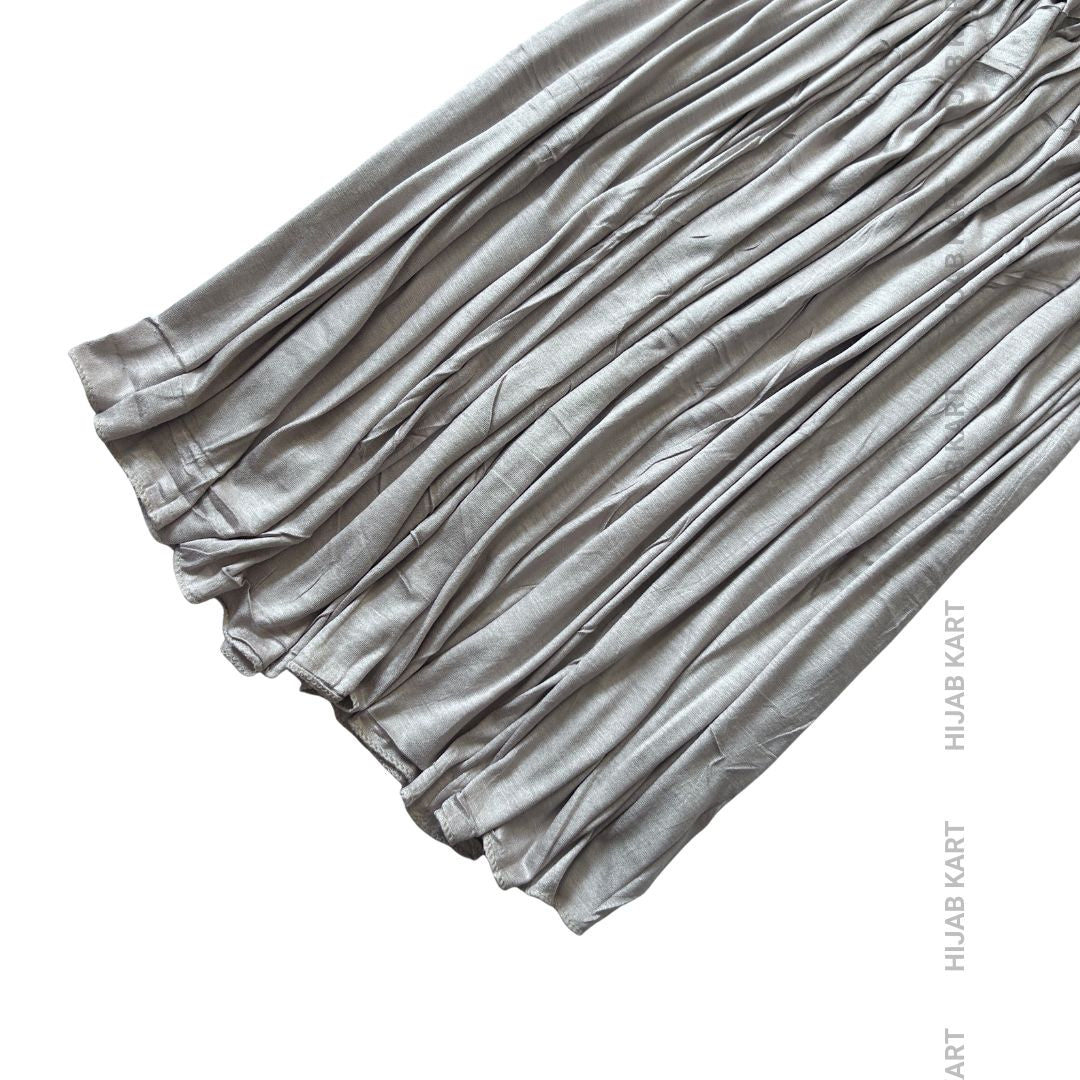 Pearl Grey-Premium Modal Classic Jersey Hijab