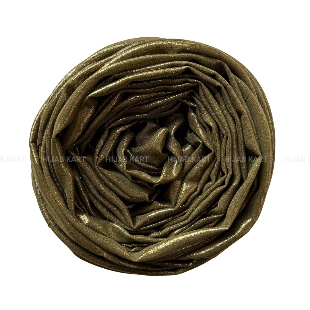 Olive Green- Shimmer Luxe Chiffon Hijab