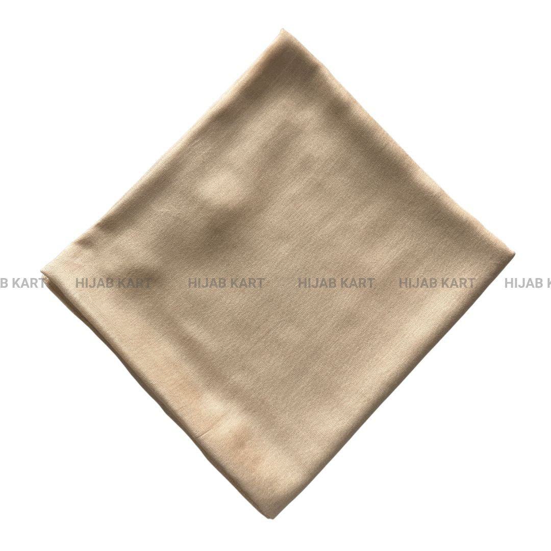 Sand- Turkish Modal Cotton Hijab