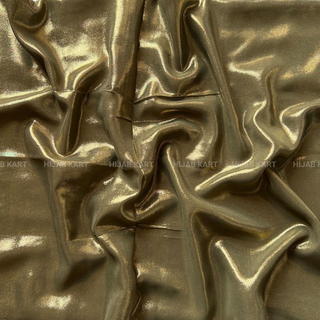 Olive Green- Shimmer Luxe Chiffon Hijab