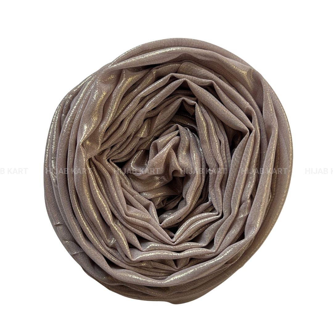 Fossil Grey- Shimmer Luxe Chiffon Hijab
