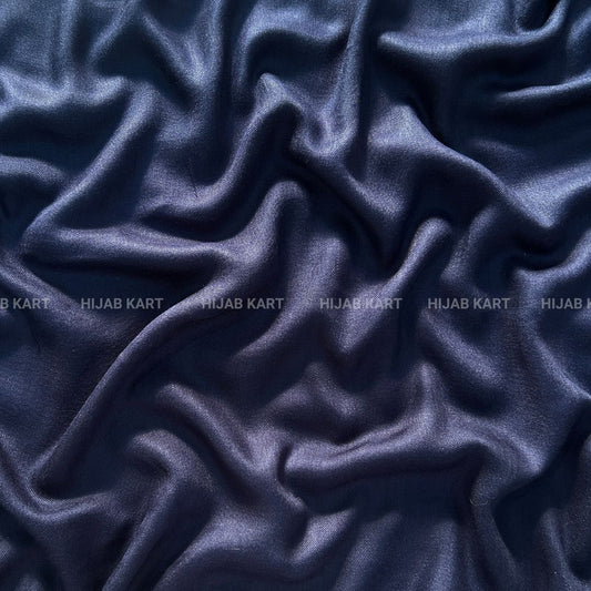 Navy Blue- Turkish Modal Cotton Hijab
