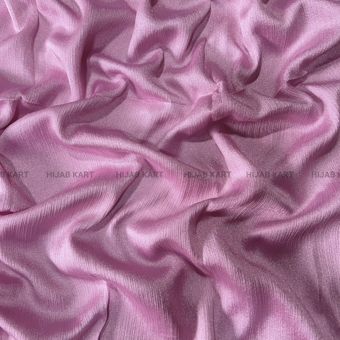 Taffy Pink- Shimmer Crepe Tissue Hijab
