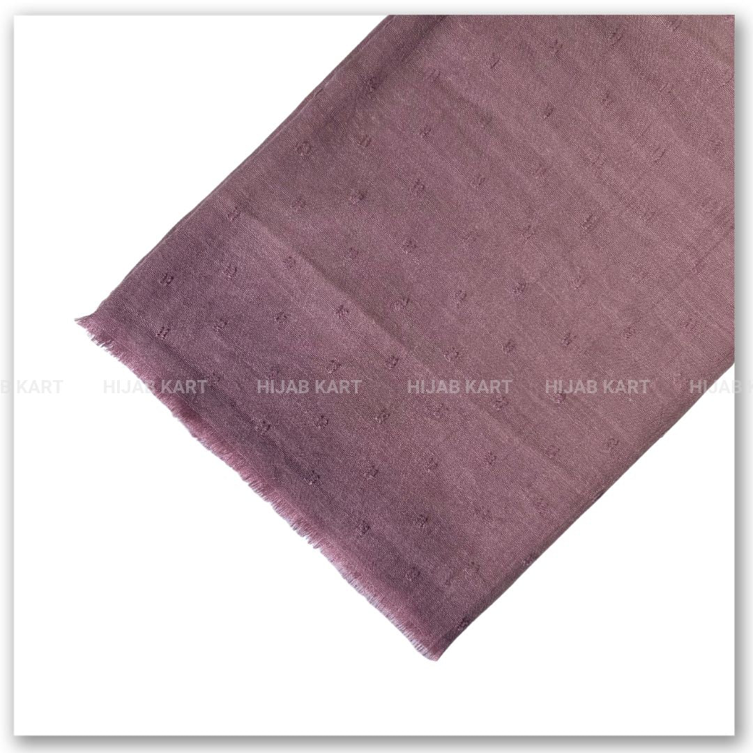 Mauve Pink Color Cotton Hijab | Softest Cotton Hijab Collection | Summer Hijab