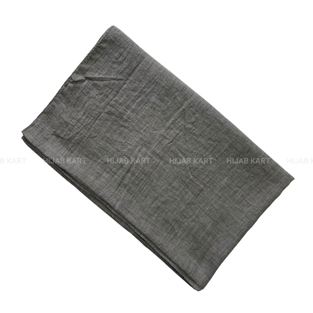 Spanish Grey-Textured cotton hijab