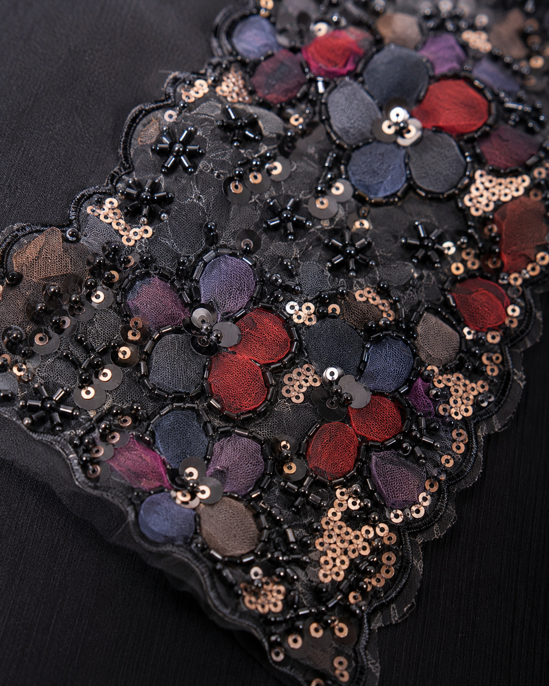 Noor - Floral Scallop Lace Shrug Abaya | With Inner | With Matching Hijab
