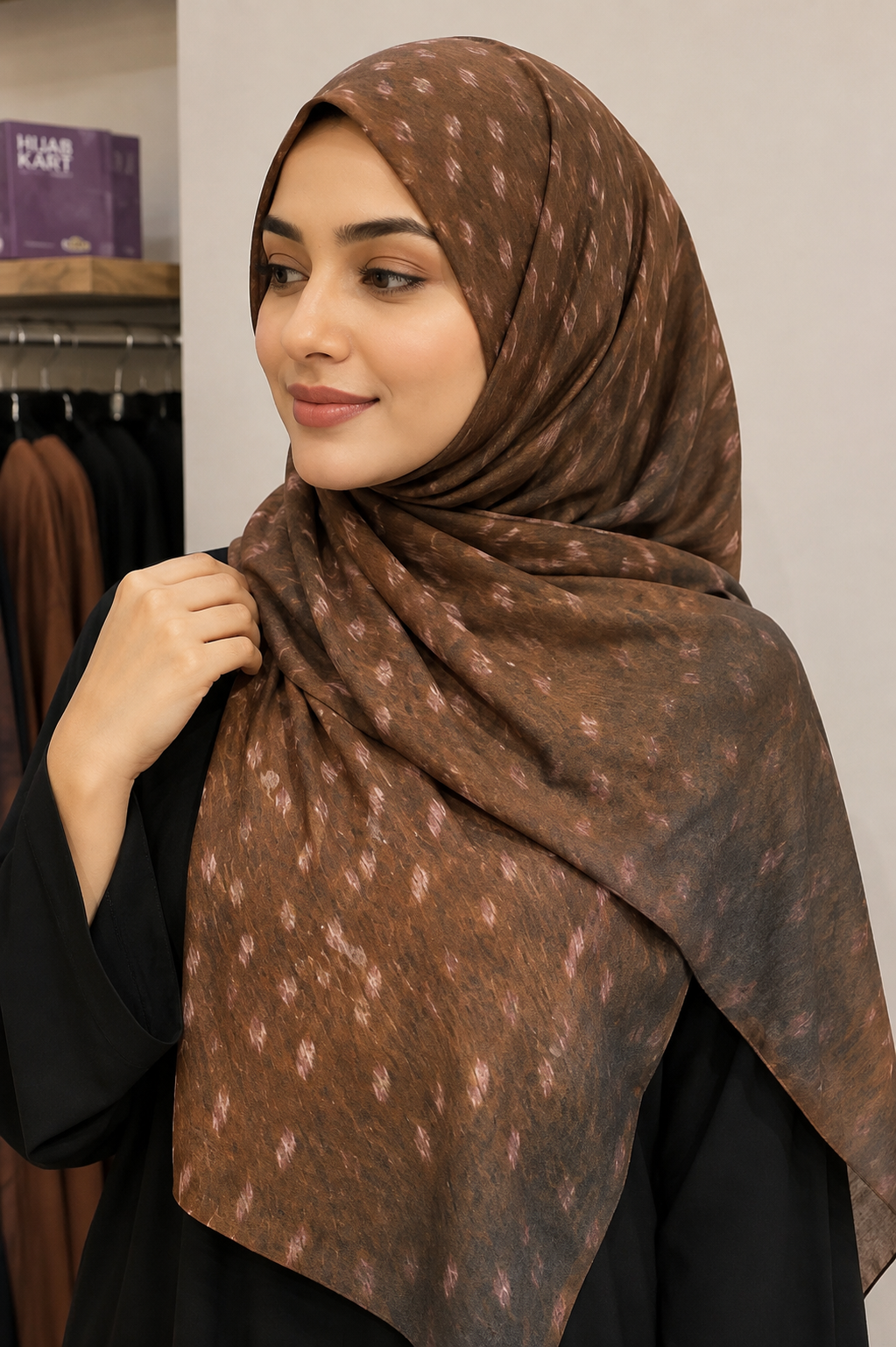 Fawn- Chiffon Animal Print Hijab