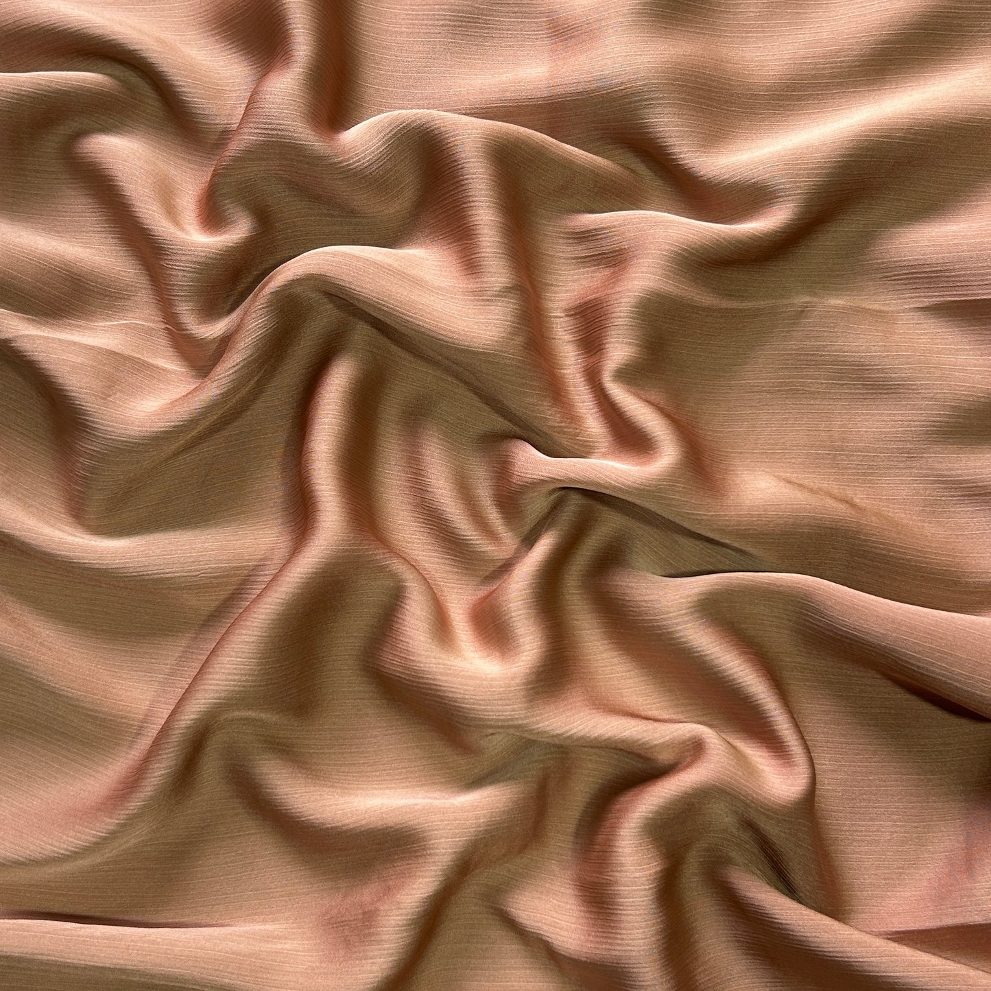 Desert Tan- Textured Crepe Satin Hijab