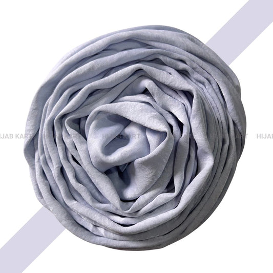 Ice Blue- Velvet Satin Hijab