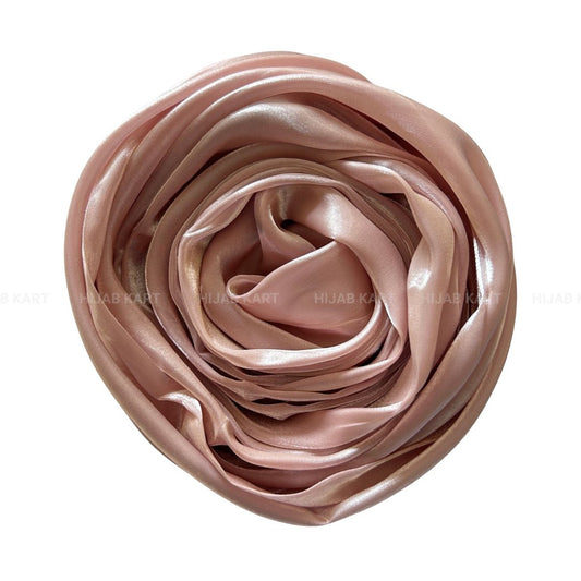 Pearl Pink- 3D Organza Hijab