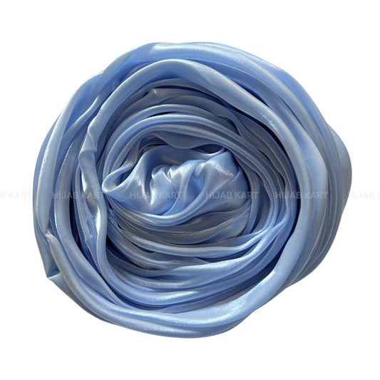 Cornflower Blue- 3D Organza Hijab
