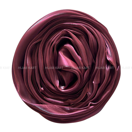 Grape- 3D Organza Hijab