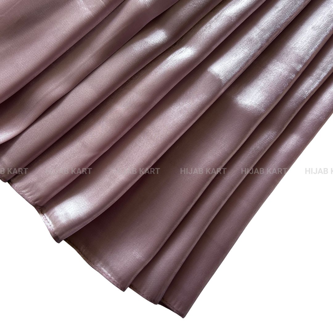 Mauve Pink- 3D Organza Hijab