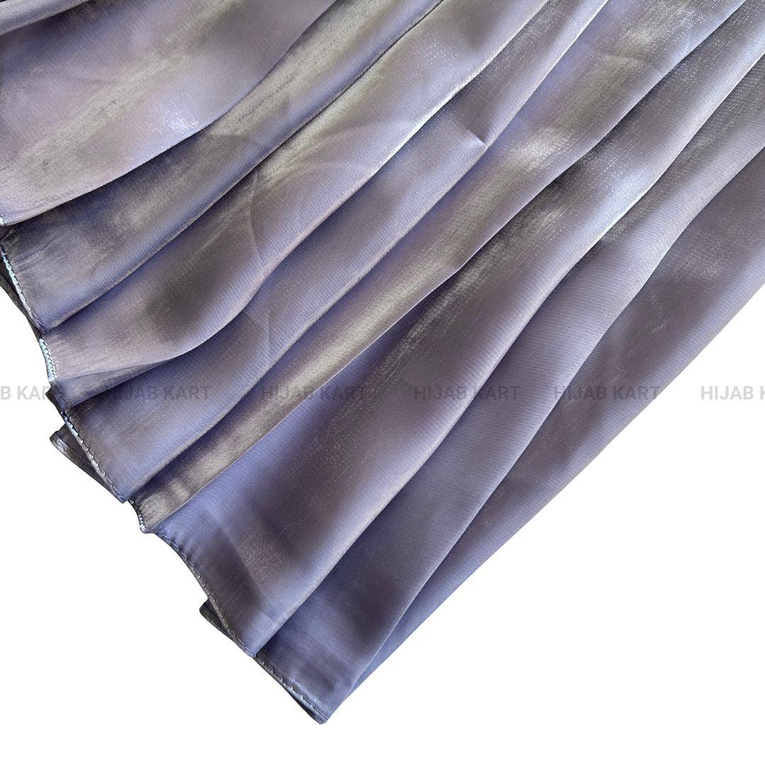 Lavender Purple- 3D Organza Hijab