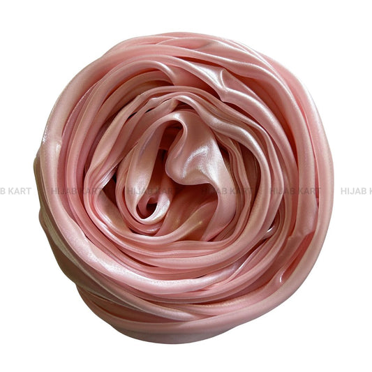 Baby Pink- 3D Organza Hijab
