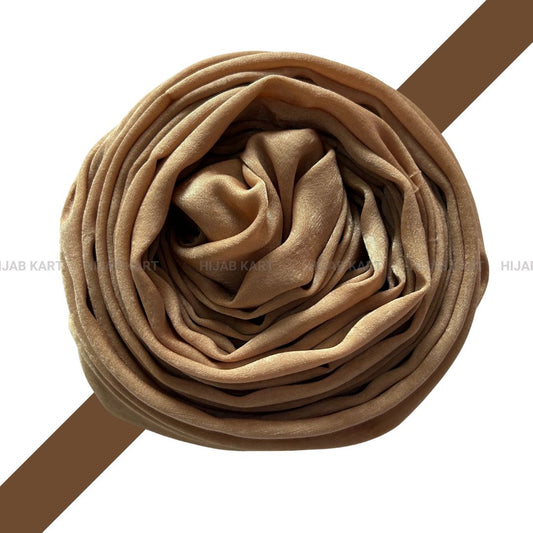 Golden Copper- Velvet Satin Hijab