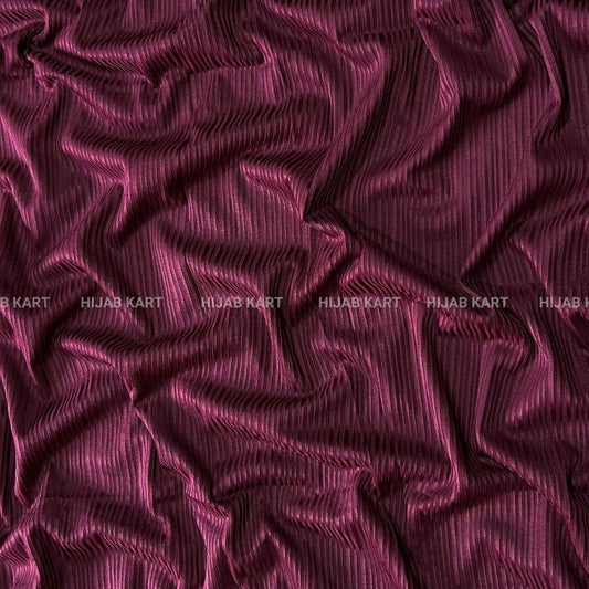 Maroon- Premium Ribbed Jersey Hijab