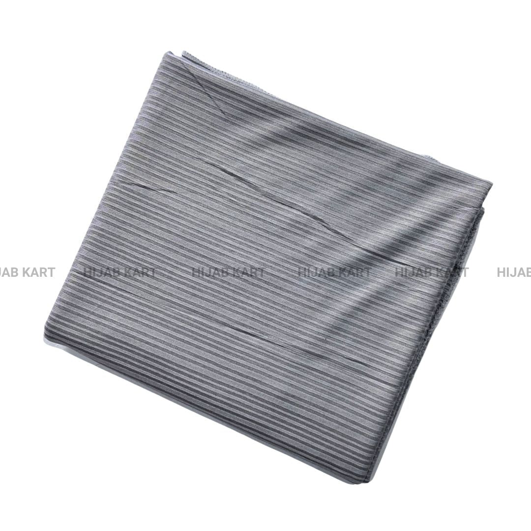 Silver- Premium Ribbed Jersey Hijab