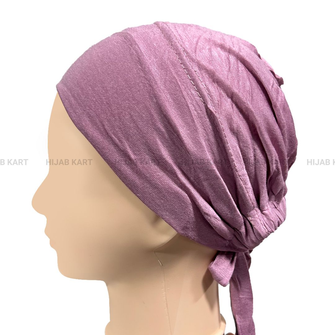 Mauve Pink-Premium Malaysian Tie-Back Undercap