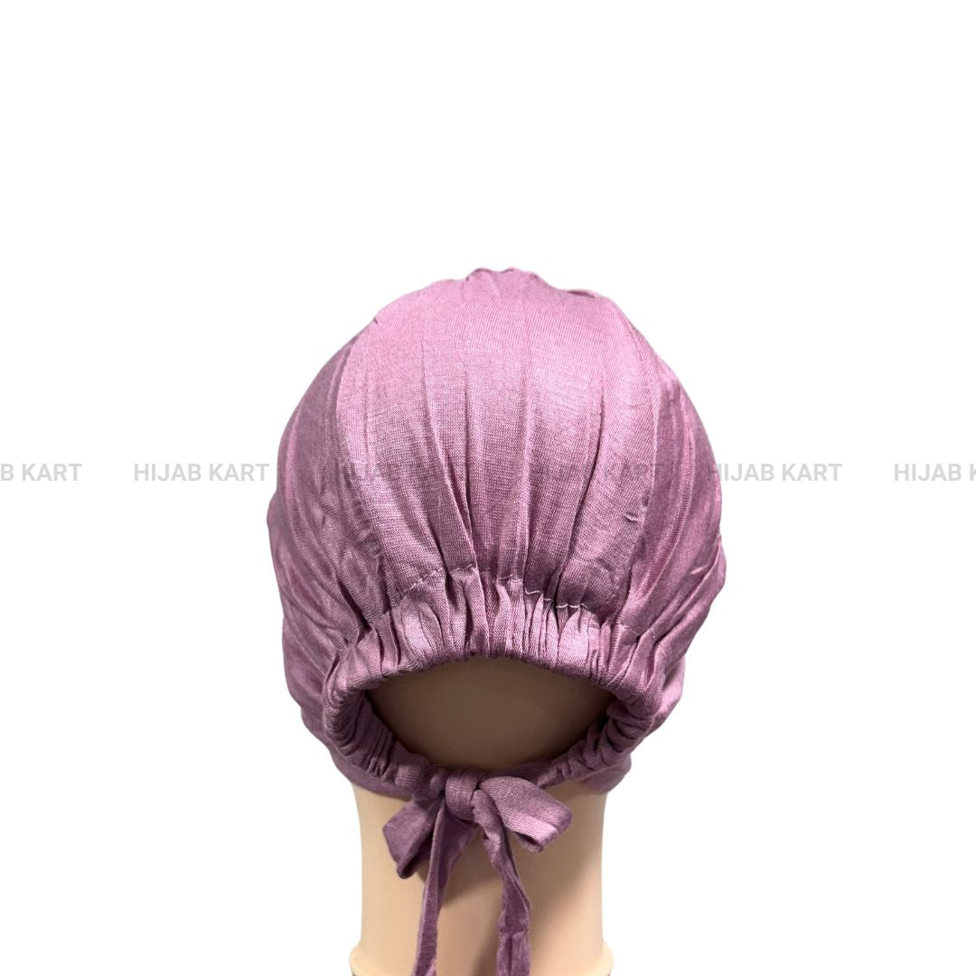 Mauve Pink-Premium Malaysian Tie-Back Undercap